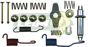 KIT FRENO TAMBOR (R) G.M. IMPALA 71-75, CHEVELLE 71-86, NOVA 73-83, CAPRICE 76-82 2117 242 KT201R