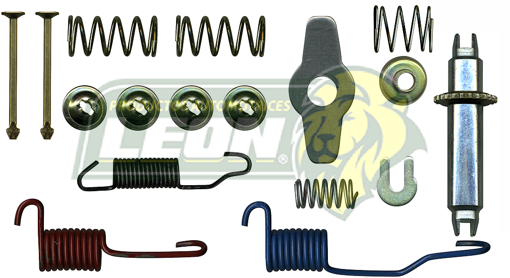 KIT FRENO TAMBOR (R) G.M. IMPALA 71-75, CHEVELLE 71-86, NOVA 73-83, CAPRICE 76-82 2117 242 KT201R