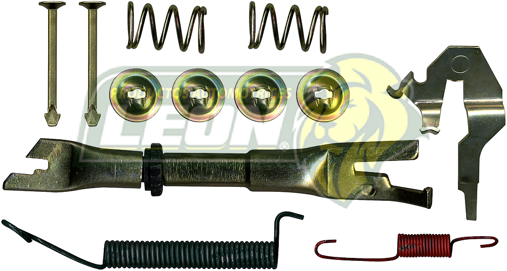 KIT FRENO TAMBOR (R) G.M. MALIBU 97-00, VENTURE 97-04, OLDSMOBILE CUTLASS 91-96, EUROSPORT 88-96, SILHOUETTE 94-95, BUICK CENTURY 91-96 1487 S636, 1486 S720 KT207R