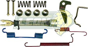 KIT FRENO TAMBOR (R) G.M. CHEVY 94-03, MONZA 94-12, CORSA 02-07 13X0 FT003, 1665 S994, 427 KT208R