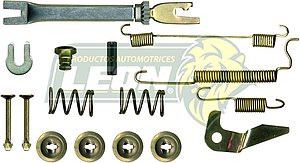 KIT FRENO TAMBOR (L) PONTIAC MATIZ 03-15 12X3 FT008, 1666 S995, 957 KT216L