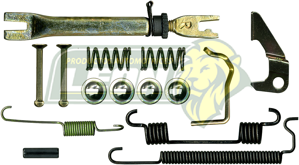 KIT FRENO TAMBOR (L) G.M. AVEO 04-19, OPTRA 04-06, SONIC 11-13, SPARK 12-21, BEAT 18-22 1547 S814 KT224L