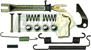 KIT FRENO TAMBOR (R) G.M. AVEO 04-19, OPTRA 04-06, SONIC 11-13, SPARK 12-21, BEAT 18-22 1547 S814 KT224R