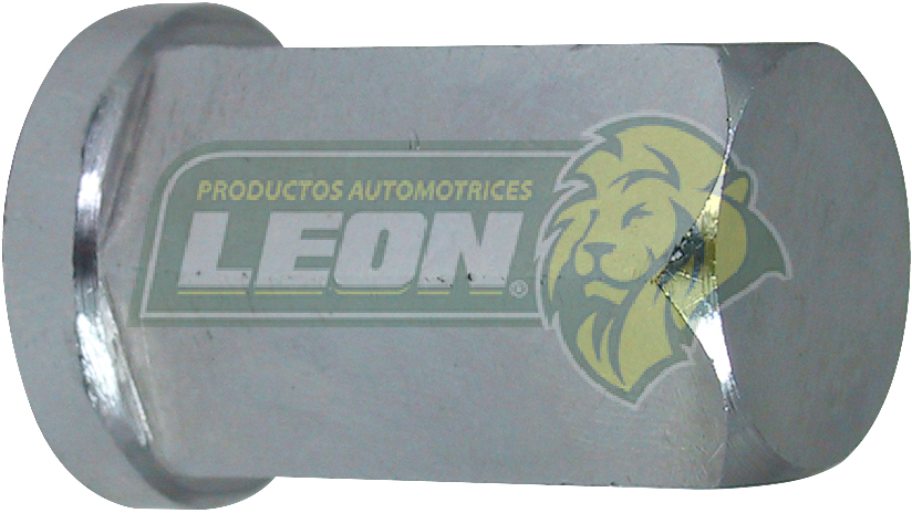 TUERCA CROMADA PLACACERO RENAULT R12, R18 12x1.25 mm (01-310) HEX. 19 MM X 36.5 MM ALTURA