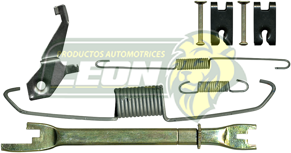 KIT FRENO TAMBOR (L) MITSUBISHI L200 10-20, G.M. COLORADO 13-15, S10 16-17, ISUZU DMAX 2WD 05-14, 4WD 01-10 FT062 S1016, 15X4 FT052, 1685 S1016 KT512L, KT515L