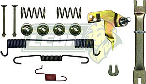 KIT FRENO TAMBOR (R) NISSAN PK-UP D21 91-15, FRONTIER 98-08, URVAN GASOLINA Y DIESEL 02-17, NV350 13-14, NV300 07-13, NP300 D22 11-14, MAXIMA 91-92 1399-574 KT406R