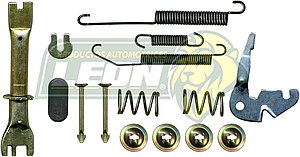 KIT FRENO TAMBOR (R) NISSAN TIIDA 07-16, MITSUBISHI LANCER 08-15, MIRAGE G4 15-16, DODGE ATTITUDE 15-18 1624 S924 KT418R
