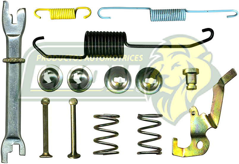 KIT FRENO TAMBOR (L) TOYOTA YARIS 06-15, CORAXI 2002 1621 S917 KT612L
