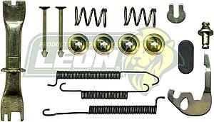 KIT FRENO TAMBOR (L) TOYOTA COROLLA 03-08, FAW F5 08-10 1515 S801, OW1515 S801 KT618L