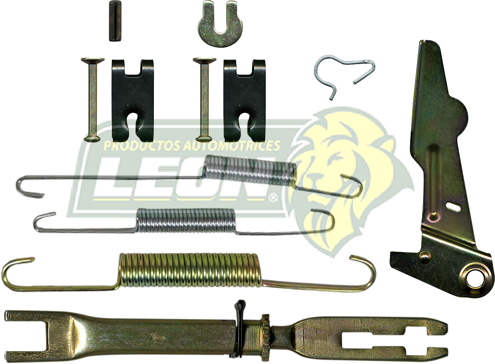 KIT FRENO TAMBOR (L) TOYOTA HILUX 07-19, DODGE DAKOTA 05-14, MITSUBISHI RAIDER 06-12 1582 922, 1581 FT051, 1750 S1105 KT621L