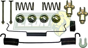 KIT FRENO TAMBOR TRASERO L ó R VW COMBI CARAVELLE 74-98, PANEL 74-01 8080 421 KT003
