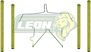 KIT F.D. (1) R.D. TOYOTA 4 RUNNER 84-88, LAND CRUISER 75-90, PK-UP 4WD 79-88, HILUX 84-88, TACOMA 89-96, JEEP CHEROKE 4WD 76-90 “DISCO SOLIDO” 7069 D137 KC606