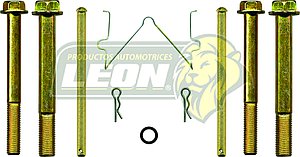KIT F.D. (1) R.D. TOYOTA 4RUNNER 03-18, HI-LUX 07-15, TACOMA 4WD 05-20, TUNDRA 03-07, SEQUOIA 03-07, FJ CRUISER 07-14, LEXUS GX470 03-15 7877 D976, 7877 D1567 KC630
