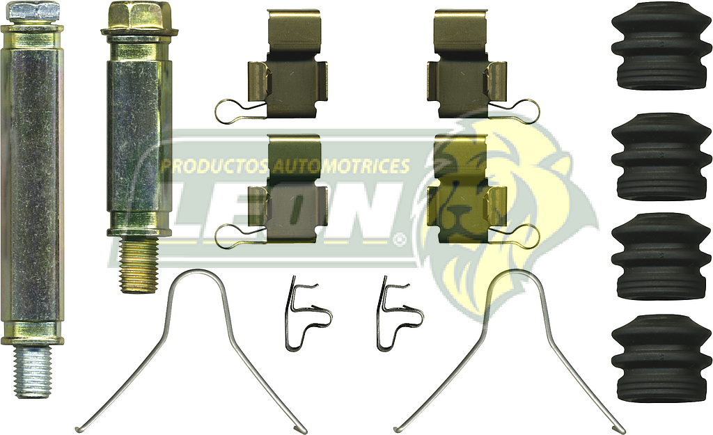 KIT F.D. (1) R.D. TOYOTA HIACE 84-98 DIESEL, HI-LUX 1 Ton. 4x2 84-98, T100 93-98 7205 D303, 7205 D438 KC633