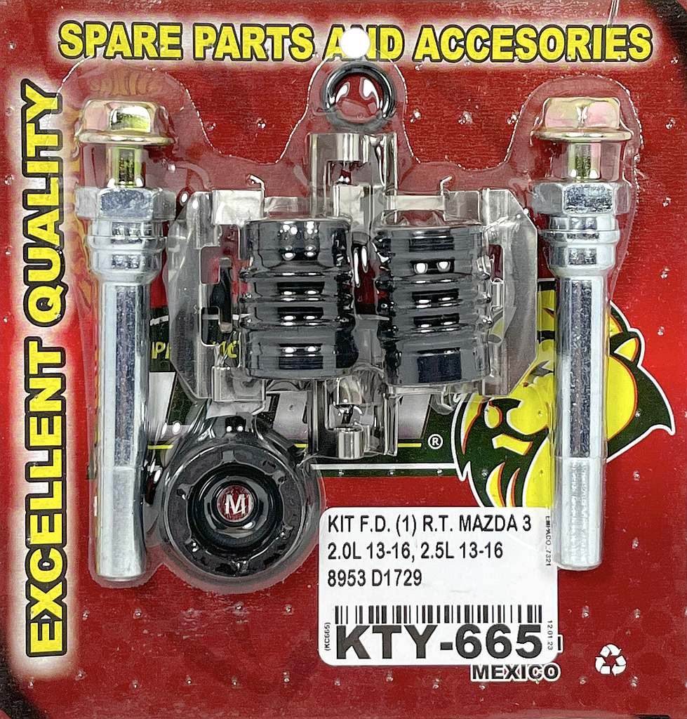 KIT F.D. (1) R.D. TOYOTA PK-UP T100 93-95 7485 D604 KC655
