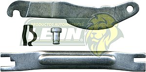 KIT DE TAMBOR TRASERO VW SEDAN M.1600 (R) (4 pz.)