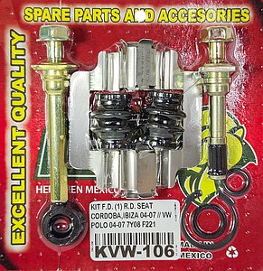 KIT F.D. (1) R.D. VW POLO 03-07, SEAT CORDOBA 03-09, IBIZA 04-07 7Y08 F221, 8555 D1437 KC106