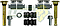 KIT F.D. (1) R.T. VW GOLF 10-12, BEETLE 12-13, EOS 11-16, JETTA 11-14, PASSAT 2012, AUDI QUATRO 2013, A3 12-13, RENAULT KWID 19-23 8656 D1456, 82Y2 F564 KC113