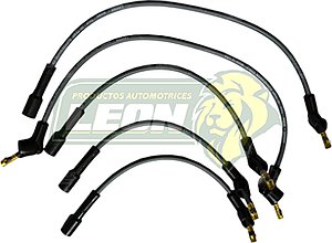 JUEGO CABLE BUJIA ATLA, CARIB, GOLF, JET.E.C.