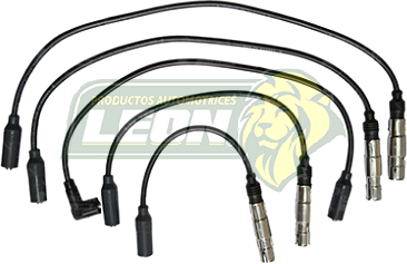 JUEGO CABLE BUJIA GOLF, JETTA 2 LTS ENC ELE