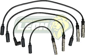 JUEGO CABLE BUJIA GOLF, JETTA 2 LTS ENC ELE