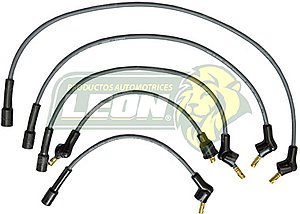 JUEGO CABLE BUJIA NISSAN TSURU I, II, HIKARI “CAP. CORTO” 4 Cil. 1500, 1600 ENC. CONV. -91 (7mm)