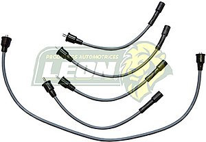 JUEGO CABLE BUJIA DODGE DART, LeBARON, MAGNUM, NEW YORKER, PHANTOM, VOLARE 82-89 4C. 2.2, 2.5L ENC. CONV. Y ELEC. 8mm