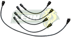 JUEGO CABLE BUJIA DODGE DART, LeBARON, MAGNUM, NEW YORKER, PHANTOM, VOLARE 82-89 4C. 2.2, 2.5L ENC. CONV. Y ELEC. 7mm