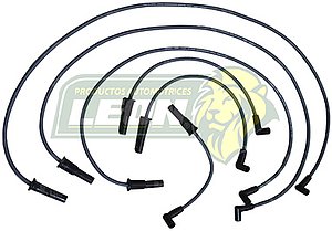 JUEGO CABLE BUJIA G.M. CAVALIER, CELEBRITY, CENTURY, CUTLASS 2a. GEN. F.I. V6 2.8, 3.1L E. ELEC. 8mm