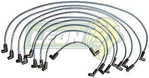 JUEGO CABLE BUJIA G.M. SUBURBAN, SILVERADO, PK-UP, MICROBUS F.I. 9 CABLES V8 M.350 TBI 92-98 ENC. ELEC. 8mm