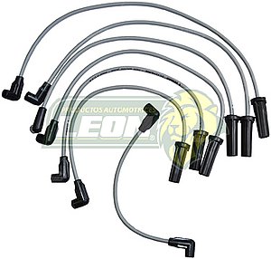 JUEGO CABLE BUJIA 6 CIL 2.8 LTS. PK-UP