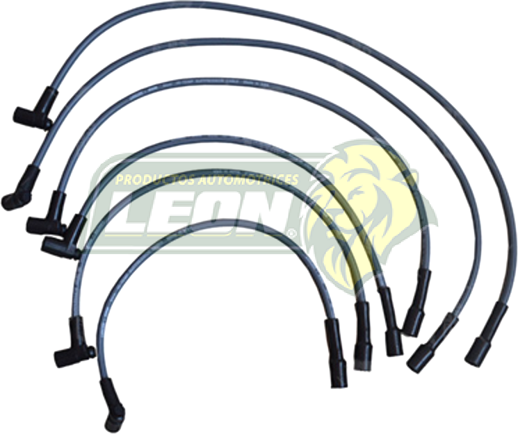 JUEGO CABLE BUJIA G.M. CELEBRITY, CENTURY, CITATION CARBURADOS V6 82-86 ENC. ELE.