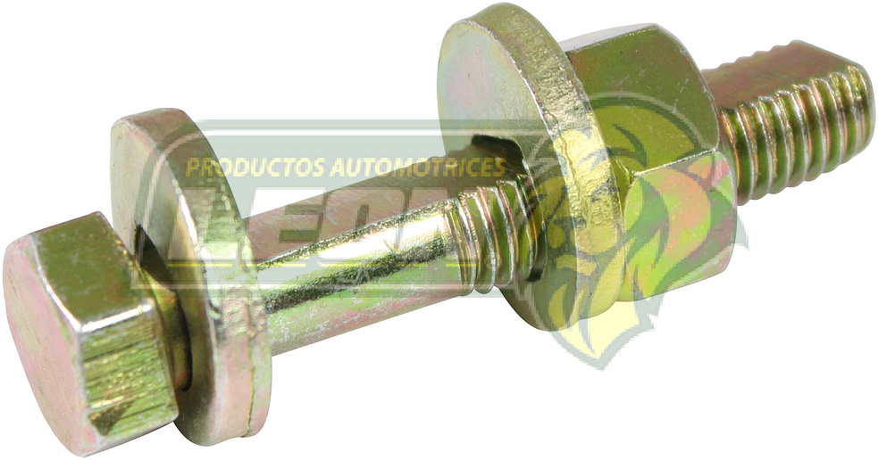 TORNILLO EXCENTRICO VW CARIBE Y ATLANTIC 77-87, JETTA 80-84, RABBIT 75-84 C/TUERCA Y RONDANAS 12x150x60 mm LL.16 mm (171407265)