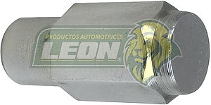 TUERCA CROMADA MAGNESIO 1/2 LARGA (01-200)