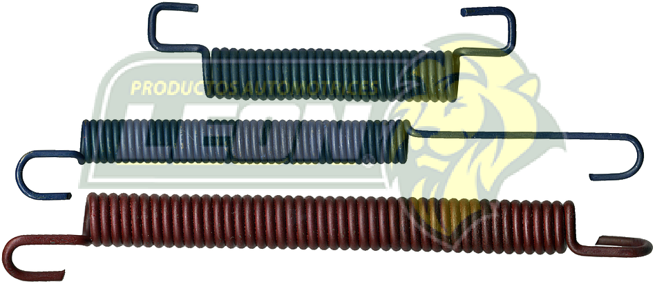 JUEGO RESORTE FRENO ESTACIONAMIENTO L, R FORD E-300 98-06, VAN E-350 98-06, E-200 98-06, E-250 98-06