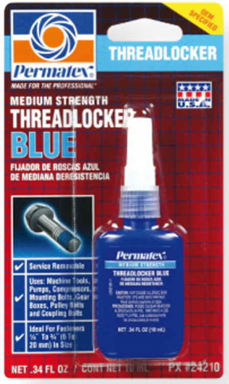 FIJADOR DE ROSCAS (AZUL 242 RESISTENCIA MEDIA) 10 ml