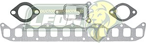 JUNTA MULTIPLE CHRYSLER/DODGE L6 2.8L(2786CC), 3.2L(3254CC), 3.7L(3687CC) OHV 12V VIN: 6, B, C, D, E, F, H, J, M;   SATELLITE, VALIANT, DUSTER, BARRACUDA, POLARA: 1960/1987.