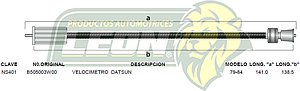 CHICOTE VELOC. SEDAN, GUAYIN, SAMURAI 77-78