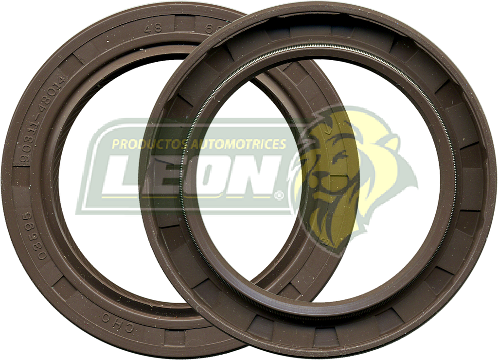 RETEN CIGUEÑAL DELANTERO TOYOTA 4RUNNER 96-10, TACOMA 95-10, HIACE 05-08 TAPA DE DISTRIBUCION VITON