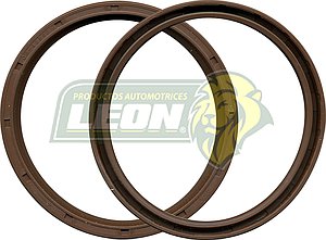 RETEN CIGUEÑAL FORD AUTOS Y CMTAS. 91-08 V8 3.8, 4.6L M.302, 5.0, 5.4L, V10 6.8L AUTOS Y CAMIONES, 4C 122 2.0L, 140 2.3L, V6 91-01 “VITON”