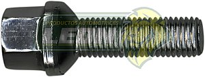 BIRLO RUEDA CROMADO PLACACERO VW SUPER JETTA 89-99, CARIBE, ATLANTIC, G.M. CORSA, CHEVY, SEAT F.D. DELANTERO 12x1.50mm x 35mm 