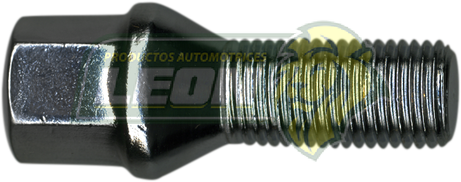 BIRLO RUEDA CROMADO PLACACERO VW JETTA A4, NEW BEETLE, VR6, AUDI 14x1.50mm LARGO (VASTAGO 28 mm, TOTAL 54 mm)