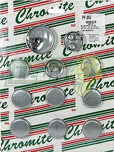 JUEGO SELLO MONOBLOCK FORD M.221, 255, 260, 289, 302, 351N V8