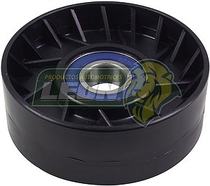 POLEA LOCA-TENSORA NAILON LISA CHRYSLER D-200, D-250, RAM 1500, 2500, 3500, FORD ECONOLINE V6, E-250, PK-UP E-300, E-350, EXPEDITION 97-01 4.6, 5.4L, F-100 97-01 V8, F-250, G.M. SILVERADO AMERICANAS VORTEC