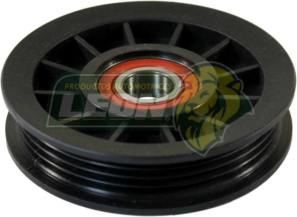 POLEA LOCA NAILON DOBLE CEJA 4 RANURAS FORD AEROSTAR 4.0L, G.M. CMTA “C, K, G”