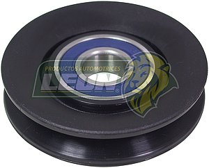 POLEA TENSORA/BOMBA DE AGUA NAILON DOBLE CEJA PK-UP D21 4C. 2.4L 86-89, 3.0L 90-94, FRONTIER 4C. 2.4L 98-04, PATHFINDER 4C. 2.4L 87-87, PATHFINDER 6C. 3.0L 90-95, URVAN 4C. 2.4L 02-07, X-TERRA 4C. 2.4L 00-04, FORD TOPAZ TIPO V (KR-131113)