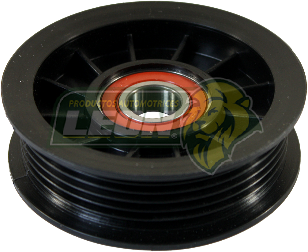 POLEA LOCA DE MOTOR G.M. V8 7.4L 94-95 PK-UP SERIES C Y K, SUBURBAN 93-95, JEEP V6 4.0L CHEROKEE 96-01 Y WRANGLER, 4C. 2.5L WRANGLER 97-98 TP 6R. ØI: 17 mm ØE: 95 mm A: 29 mm