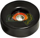 POLEA LOCA-TENSORA G.M. CAMARO 87-92, CAVALIER 87-97, CELEBRITY 87-90, LUMINA 90-92, VANS SERIES G Y P 92-96, TOYOTA 4RUNNER 4.7L 03-08, TUNDRA 00-08, SEQUOIA 4.7L 01-08, LAND CRUISER 4.7L 98-01 (METALICA) “LISA” SIN INSERTO