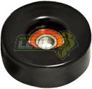 POLEA LOCA-TENSORA G.M. CAMARO 87-92, CAVALIER 87-97, CELEBRITY 87-90, LUMINA 90-92, VANS SERIES G Y P 92-96, TOYOTA 4RUNNER 4.7L 03-08, TUNDRA 00-08, SEQUOIA 4.7L 01-08, LAND CRUISER 4.7L 98-01 (METALICA) “LISA” SIN INSERTO (KR-131111)