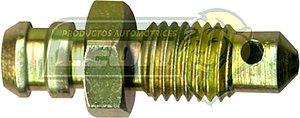 PURGADOR DE FRENO #1 DATSUN, TSURU R.T. (LC600) LARGO: 1.050”, ROSCA: 7X1.0 mm, LL. 3/8 HO950